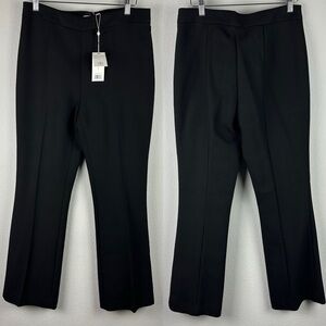 TORY BURCH Twill Crepe Black Pants NEW